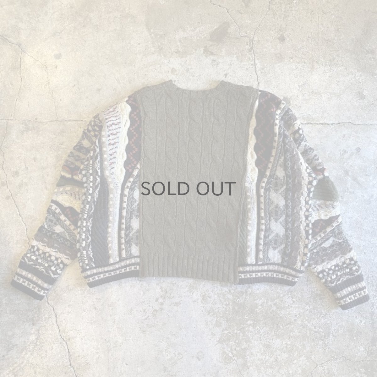 画像2: 【Wiz&Witch】"UNITED" TWO FACE SWEATER / OS (2)