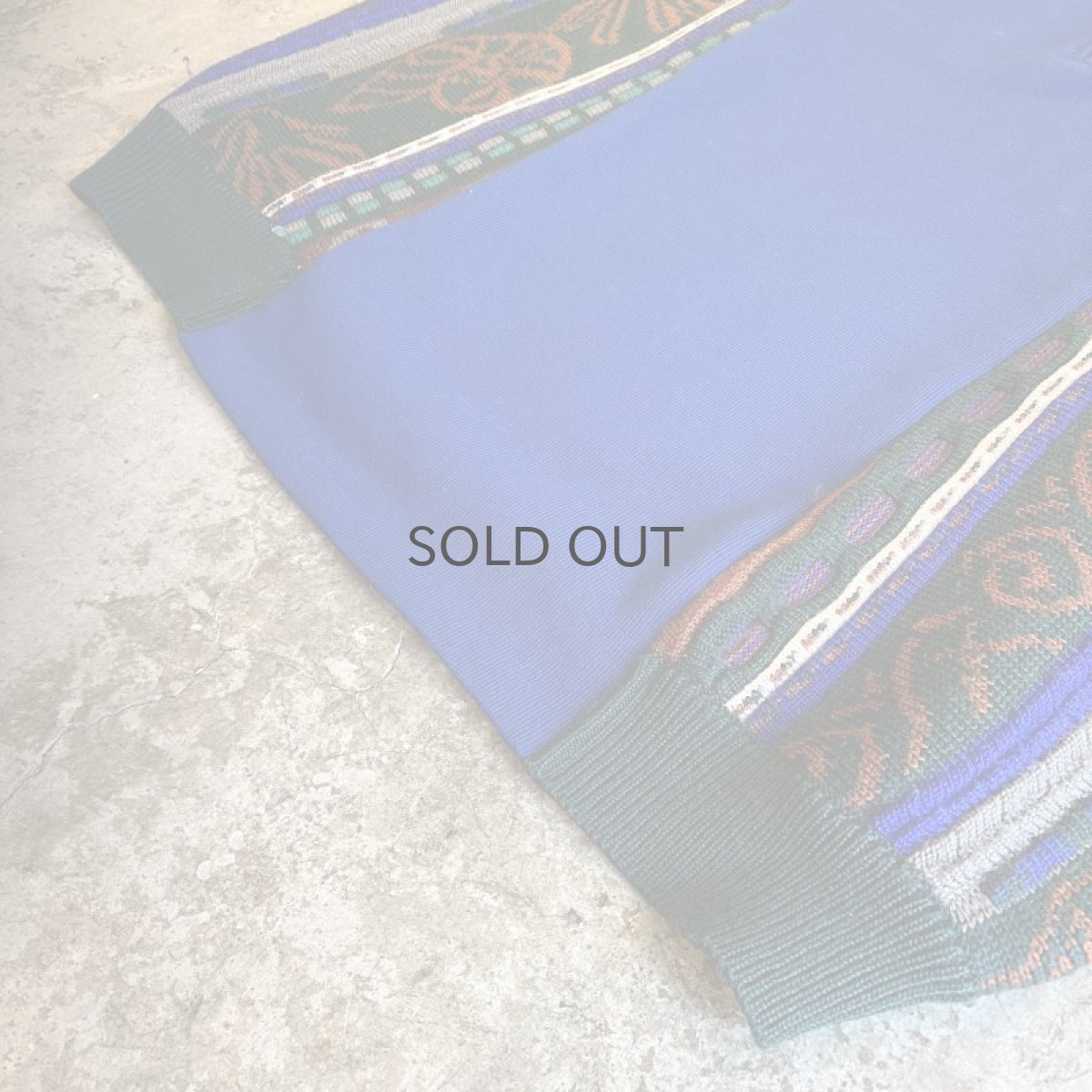 画像4: 【Wiz&Witch】"UNITED" TWO FACE HALF ZIP SWEATER / OS (4)