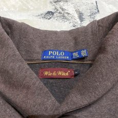 画像10: 【Wiz&Witch】"UNITED" ~RALPH LAUREN~ TWO FACE SHAWL COLLAR SWEATER / OS (10)