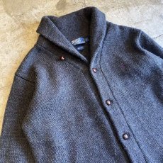 画像3: 【POLO RALPH LAUREN】SHAWL COLLAR DESIGN KNIT CARDIGAN / Ladies L (3)