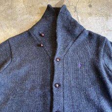 画像6: 【POLO RALPH LAUREN】SHAWL COLLAR DESIGN KNIT CARDIGAN / Ladies L (6)