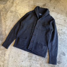 画像4: 【POLO RALPH LAUREN】SHAWL COLLAR DESIGN KNIT CARDIGAN / Ladies L (4)