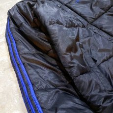 画像5: 90's【adidas】BLACK COLOR HI NECK PADDING JACKET / Mens L (5)