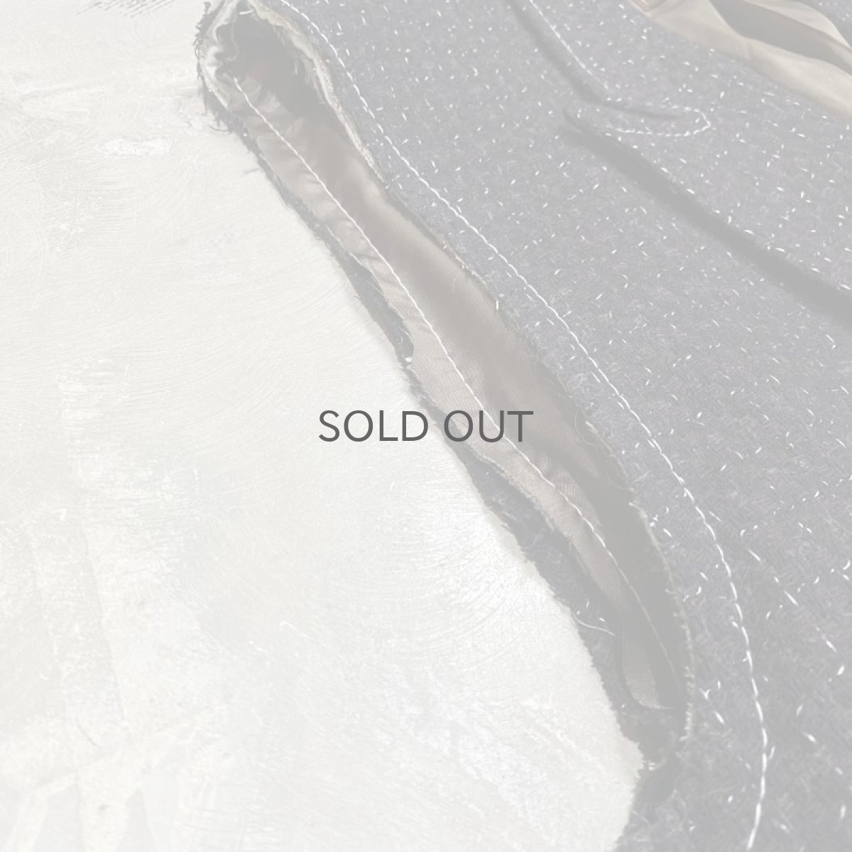 画像7: 【Wiz&Witch】"OUT STITCH" TWEED TAYLOR VEST  / OS (7)