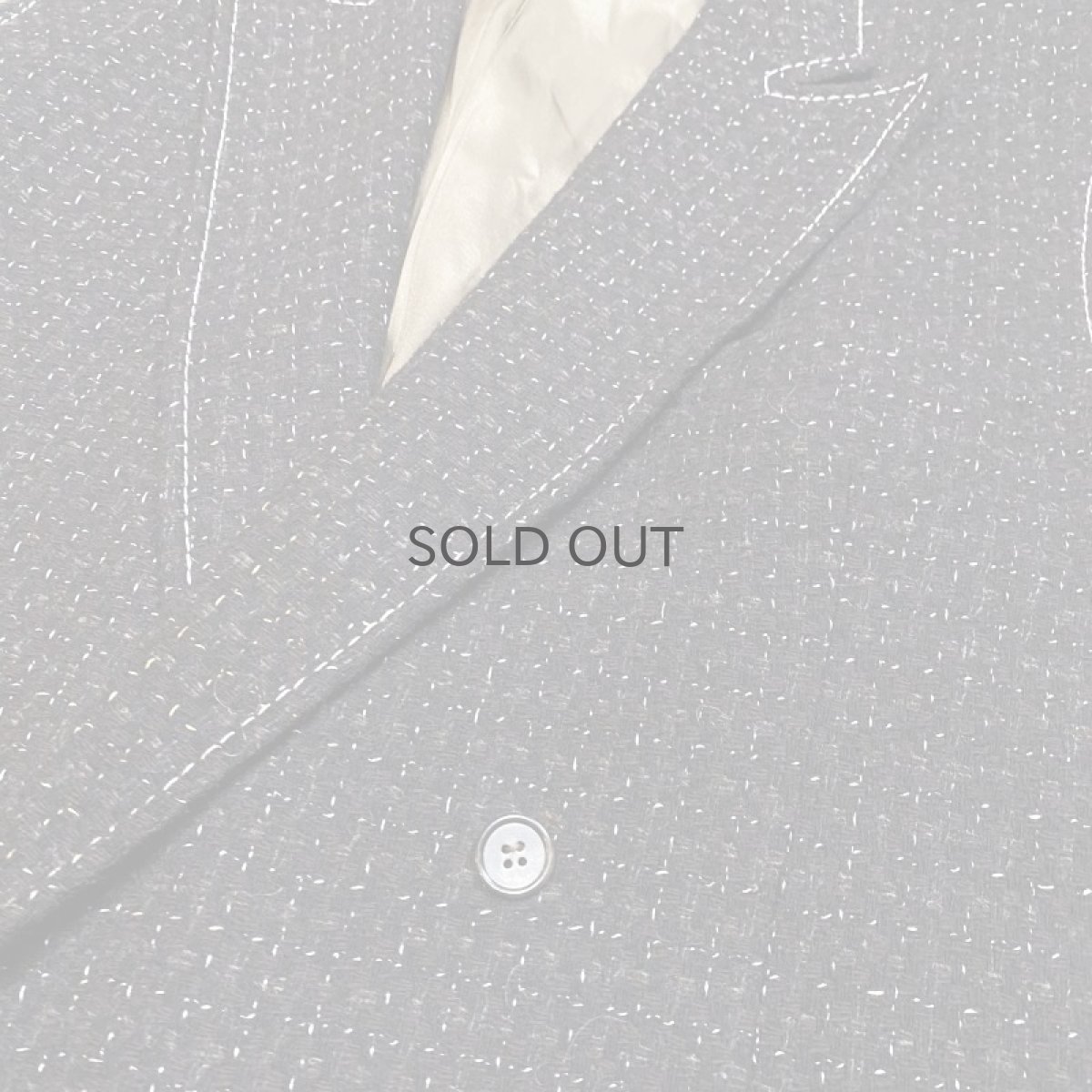 画像4: 【Wiz&Witch】"OUT STITCH" TWEED TAYLOR VEST  / OS (4)