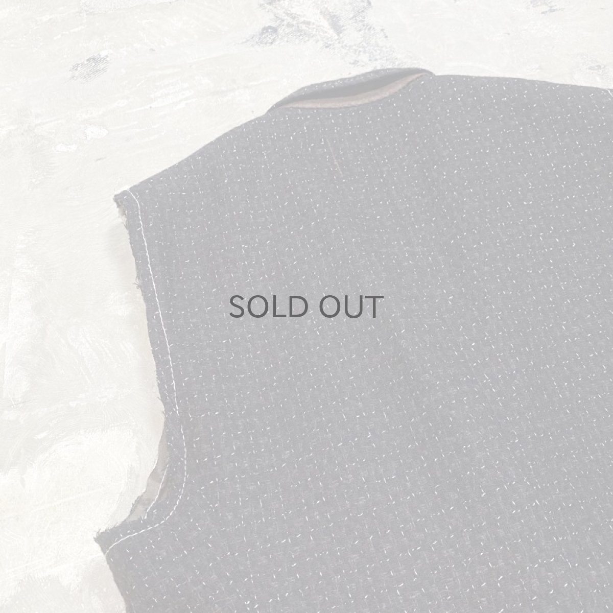 画像9: 【Wiz&Witch】"OUT STITCH" TWEED TAYLOR VEST  / OS (9)