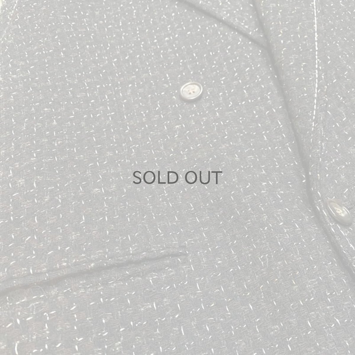 画像5: 【Wiz&Witch】"OUT STITCH" TWEED TAYLOR VEST  / OS (5)