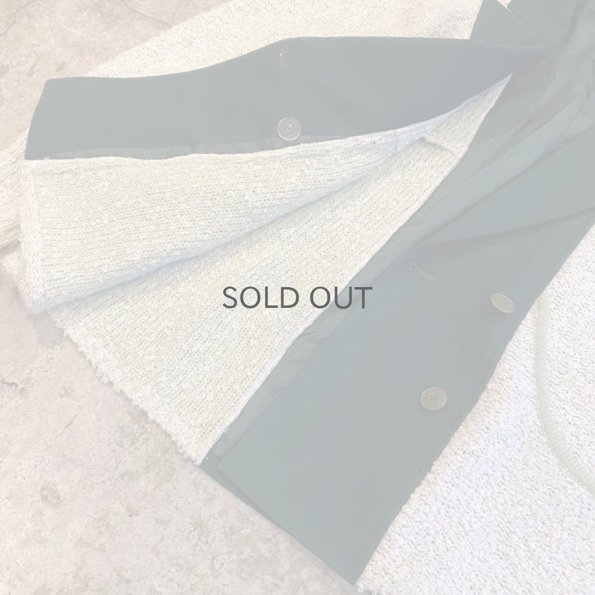 画像8: 【Wiz&Witch】"UNITED" TWO FACE KNIT DOUBLE JACKET / OS (8)