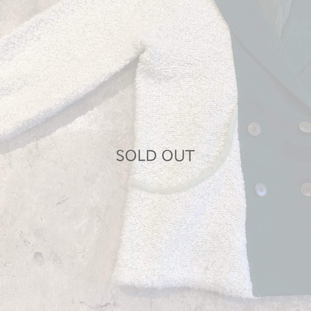 画像6: 【Wiz&Witch】"UNITED" TWO FACE KNIT DOUBLE JACKET / OS (6)