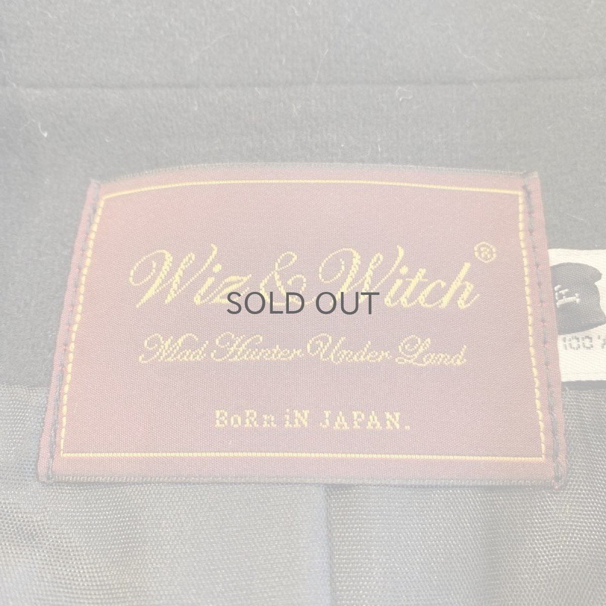 画像12: 【Wiz&Witch】"UNITED" TWO FACE KNIT TAYLOR JACKET / OS (12)