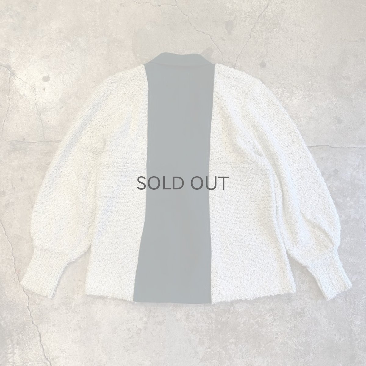 画像2: 【Wiz&Witch】"UNITED" TWO FACE KNIT DOUBLE JACKET / OS (2)