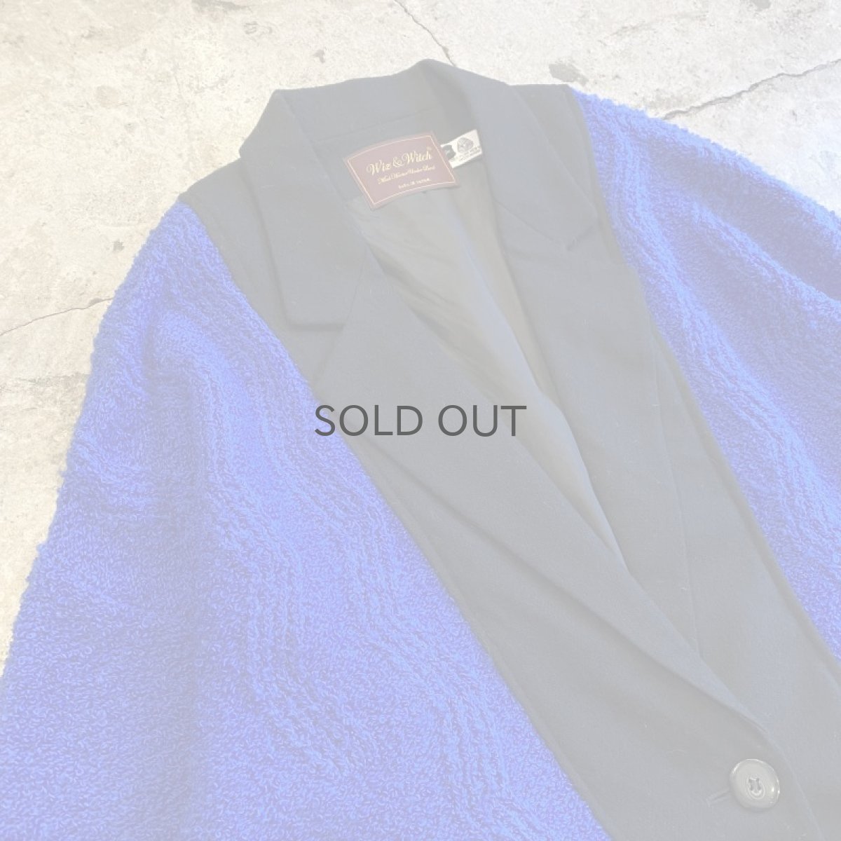 画像3: 【Wiz&Witch】"UNITED" TWO FACE KNIT TAYLOR JACKET / OS (3)