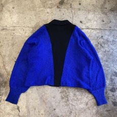 画像2: 【Wiz&Witch】"UNITED" TWO FACE KNIT TAYLOR JACKET / OS (2)