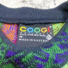 画像10: 【COOGI】MULTI 3D KNIT SWEATER / Mens M(L) / MADE IN AUSTRALIA (10)