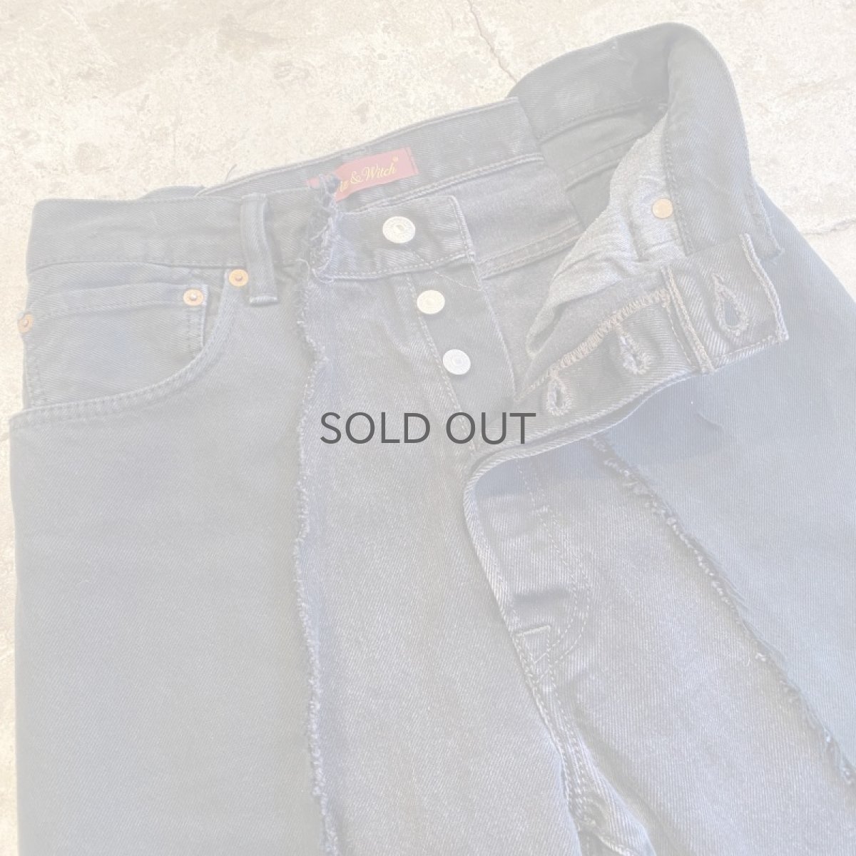 画像8: 【Wiz&Witch】"TWINS" DENIM PANTS / BLACK / W29 (8)