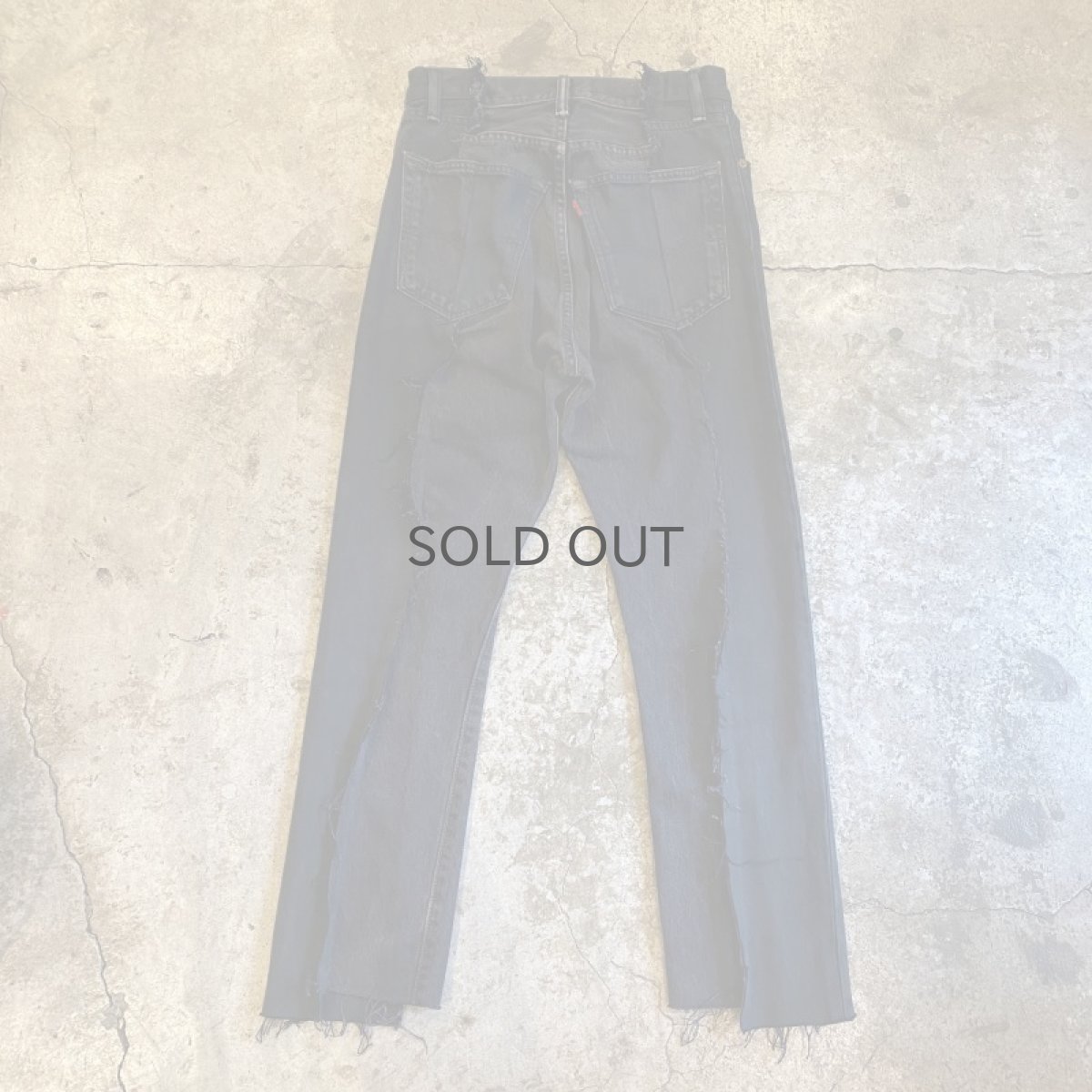 画像2: 【Wiz&Witch】"TWINS" DENIM PANTS / BLACK / W29 (2)