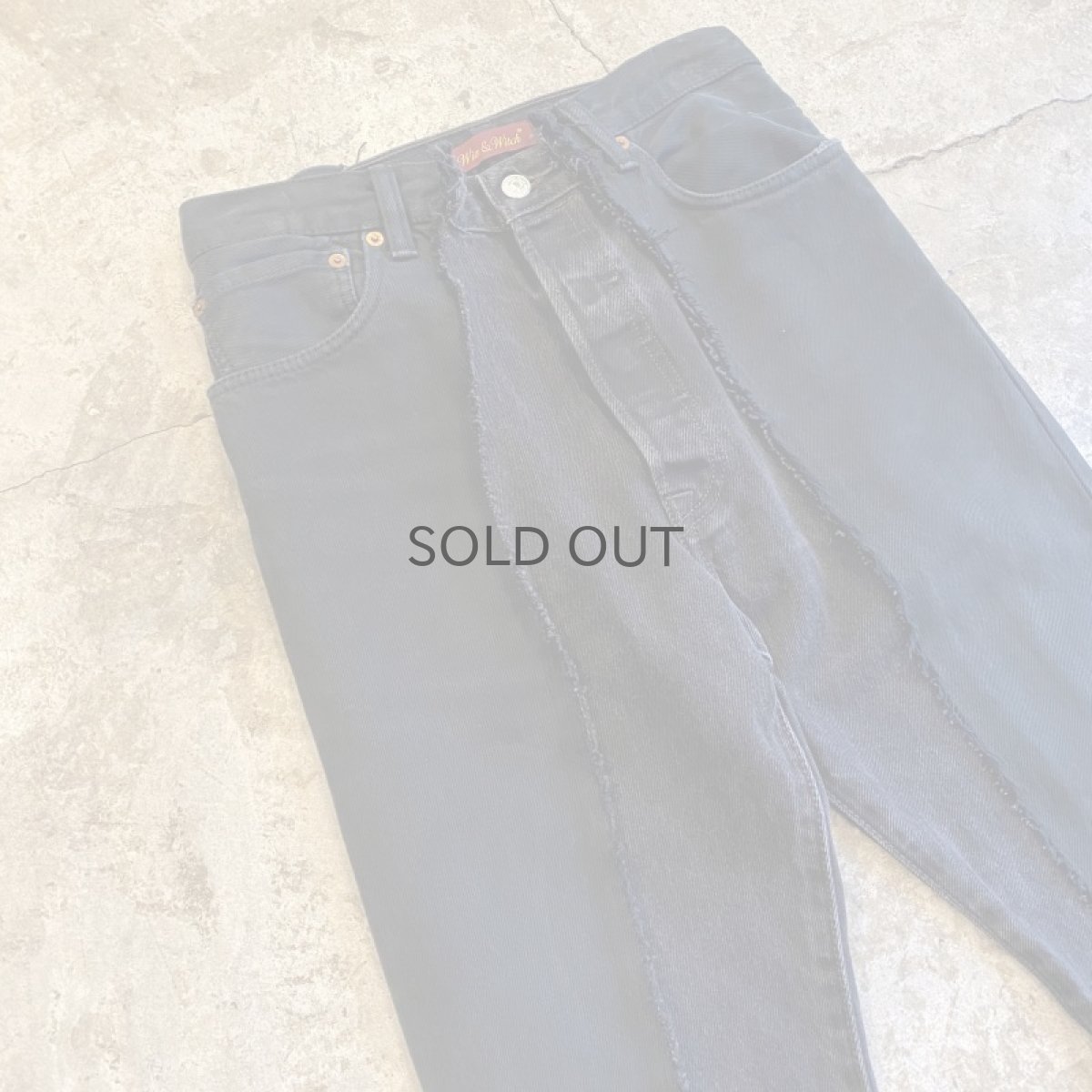画像3: 【Wiz&Witch】"TWINS" DENIM PANTS / BLACK / W29 (3)