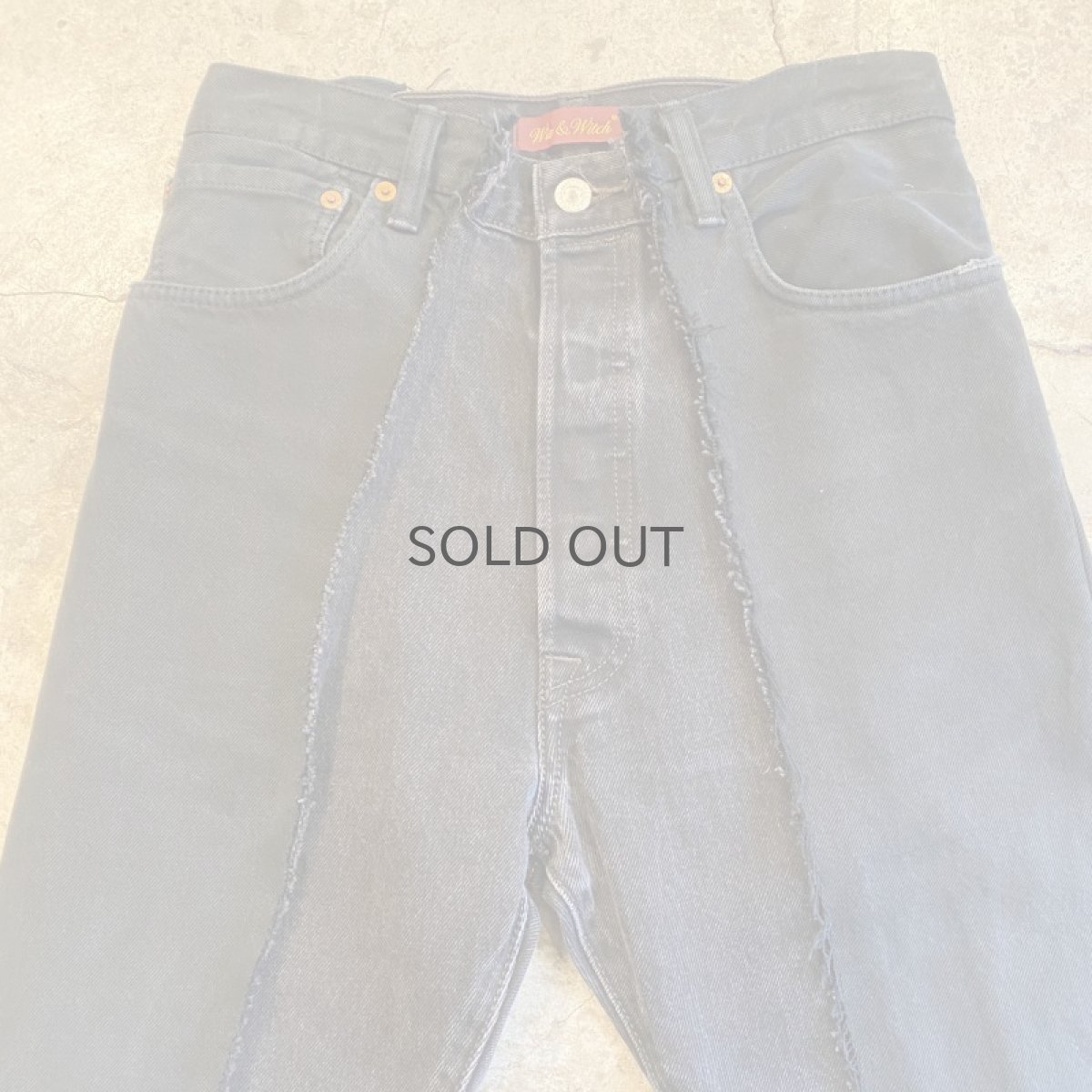 画像7: 【Wiz&Witch】"TWINS" DENIM PANTS / BLACK / W29 (7)