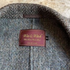 画像10: 【Wiz&Witch】"TRANSFORM" OUT POCKET TWEED JACKET / OS (10)