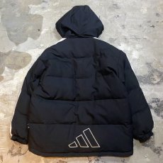 画像2: 【adidas】LOGO LINE HODDIE DOWN JACKET / Mens 3XL(XL) (2)