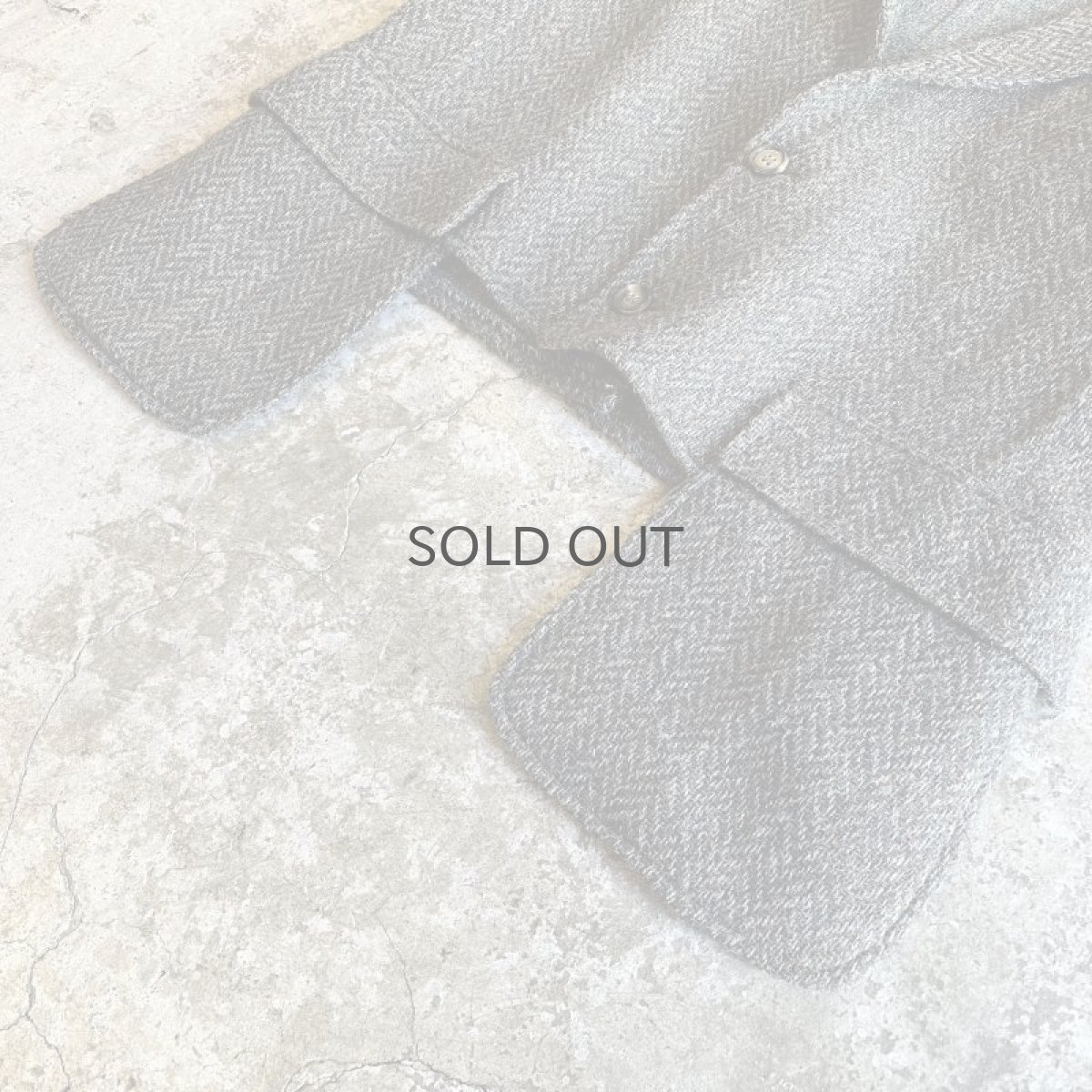 画像4: 【Wiz&Witch】"TRANSFORM" OUT POCKET TWEED JACKET / OS (4)