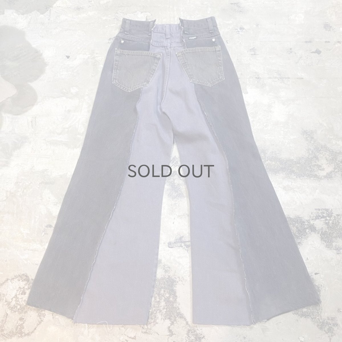 画像2: 【Wiz&Witch】 "TWINS" WIDE DENIM PANTS / W31 (2)