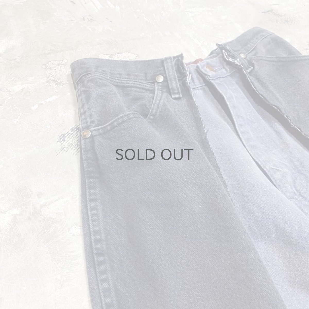 画像3: 【Wiz&Witch】 "TWINS" WIDE DENIM PANTS / W31 (3)