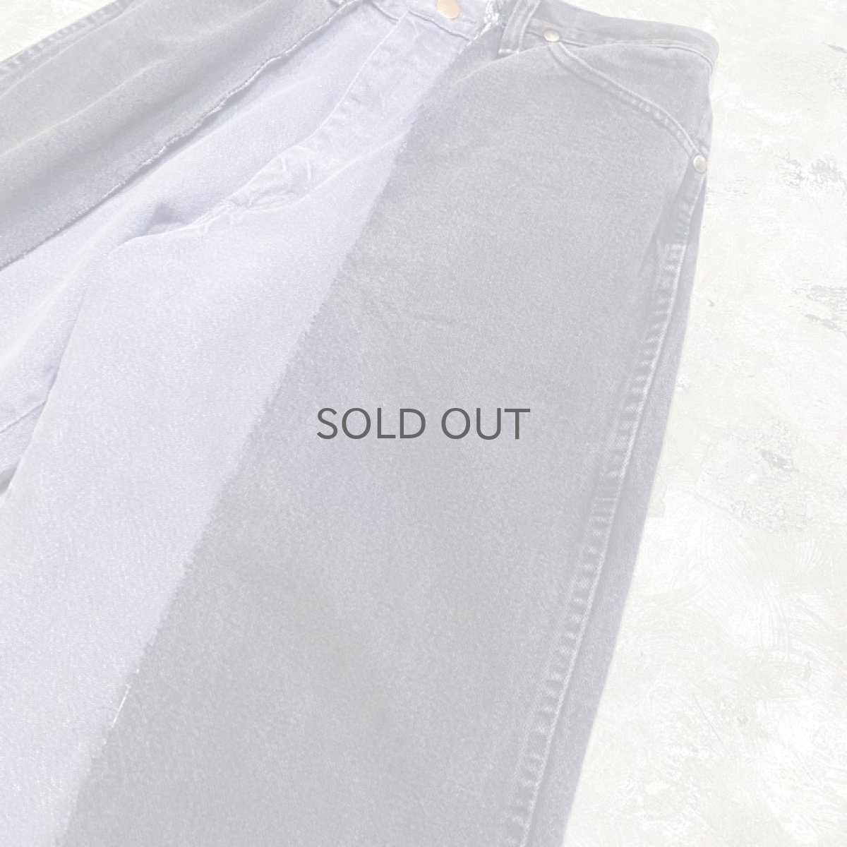 画像4: 【Wiz&Witch】 "TWINS" WIDE DENIM PANTS / W31 (4)