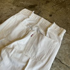 画像9: 【Wiz&Witch】FLARE CUT DENIM PANTS / W28(WHITE) (9)