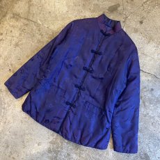 画像4: ALL OVER PATTERN COLOR DESIGN CHINA JACKET / Ladies M (4)