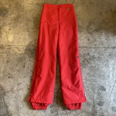 画像1: SKI WEAR COLOR NYLON SIDE ZIP DESIGN PANTS / W25~W28 (1)