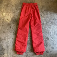 画像2: SKI WEAR COLOR NYLON SIDE ZIP DESIGN PANTS / W25~W28 (2)