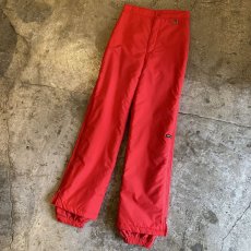 画像4: SKI WEAR COLOR NYLON SIDE ZIP DESIGN PANTS / W25~W28 (4)