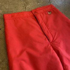 画像3: SKI WEAR COLOR NYLON SIDE ZIP DESIGN PANTS / W25~W28 (3)