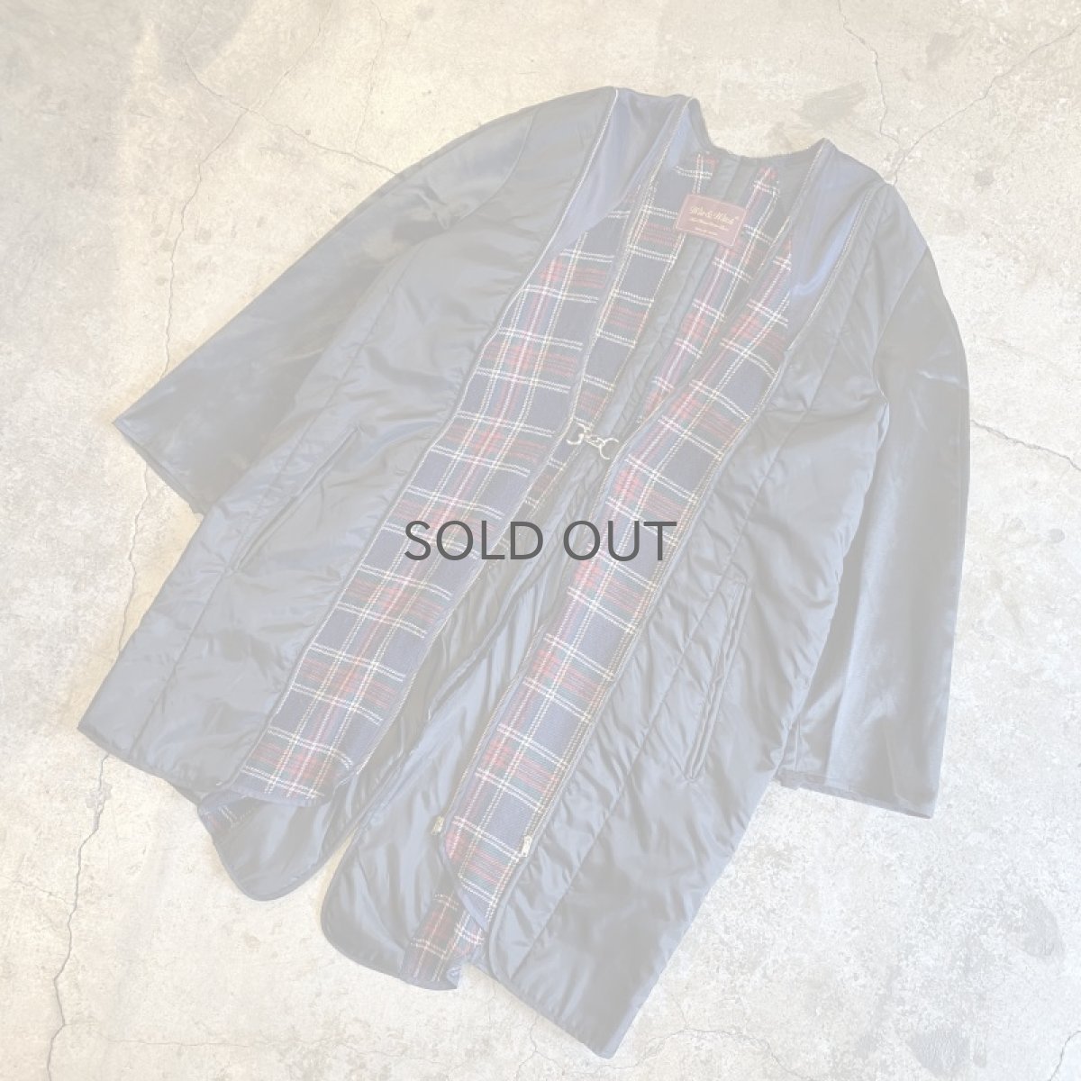 画像4: 【Wiz&Witch】"UNITED" TWO FACE CHECK LINER COAT / OS (4)