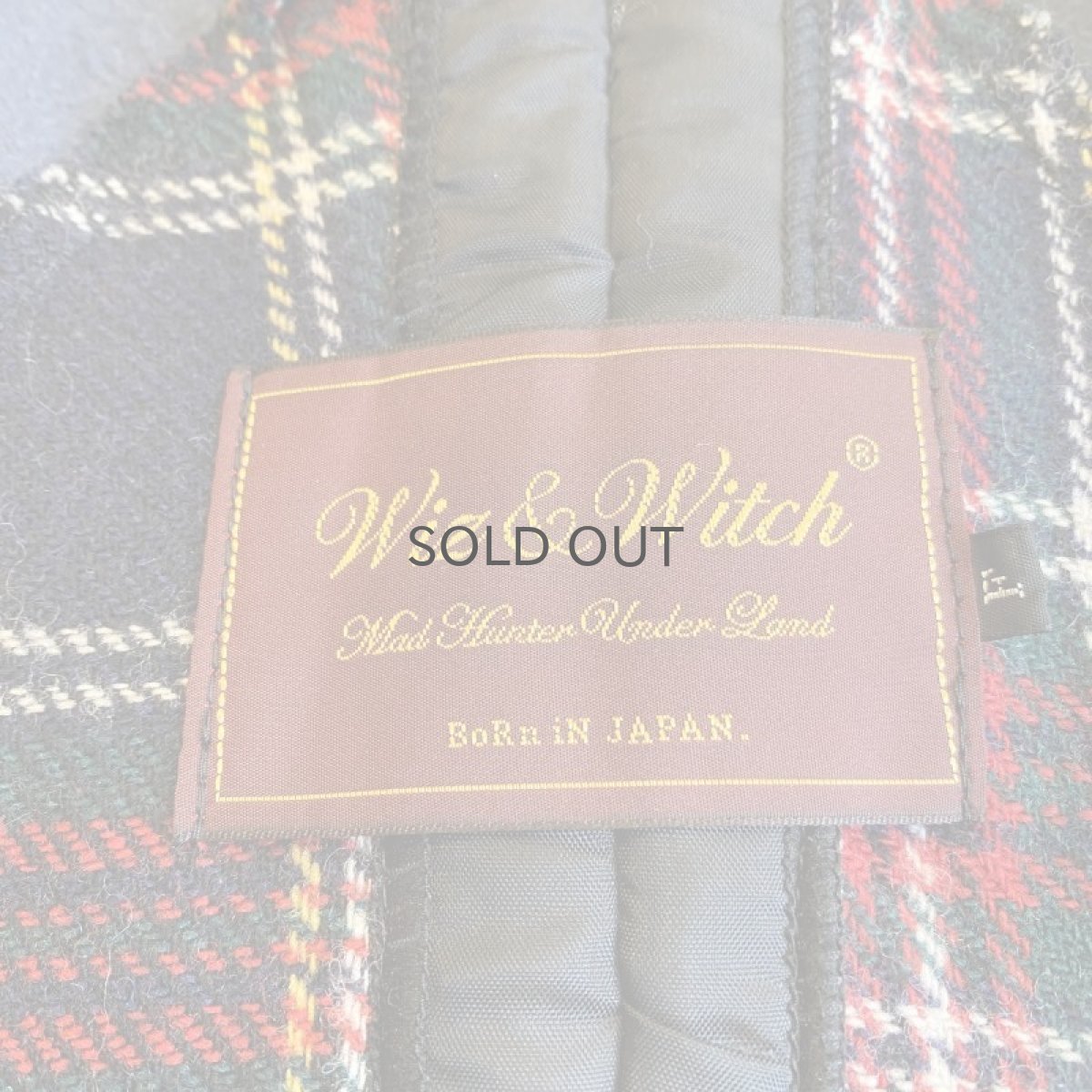 画像11: 【Wiz&Witch】"UNITED" TWO FACE CHECK LINER COAT / OS (11)