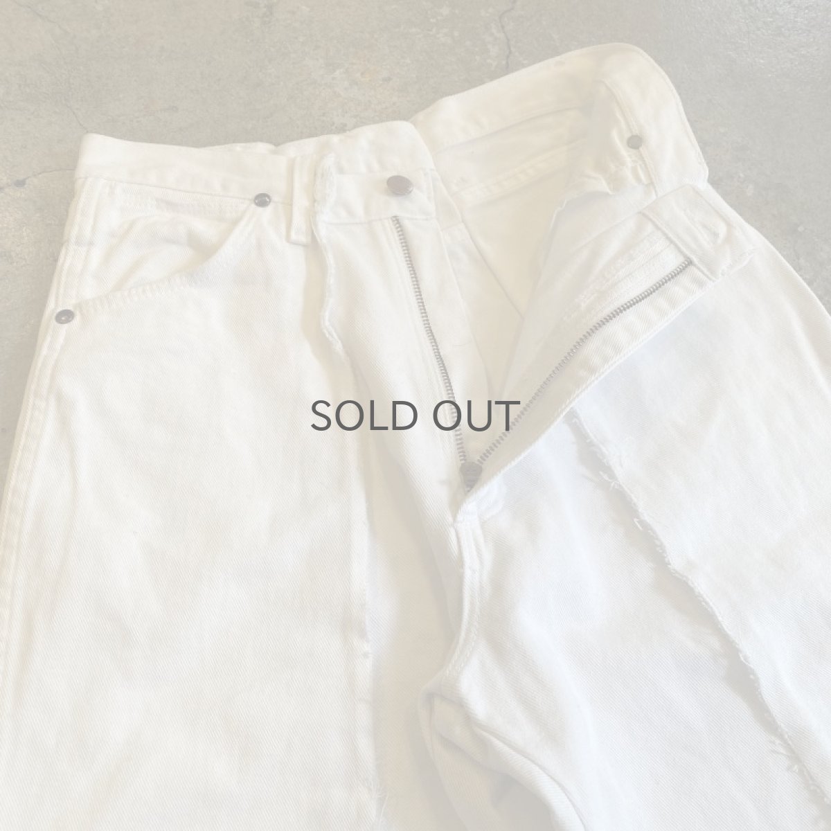 画像7: 【Wiz&Witch】 "TWINS" WIDE DENIM PANTS / W29 (7)