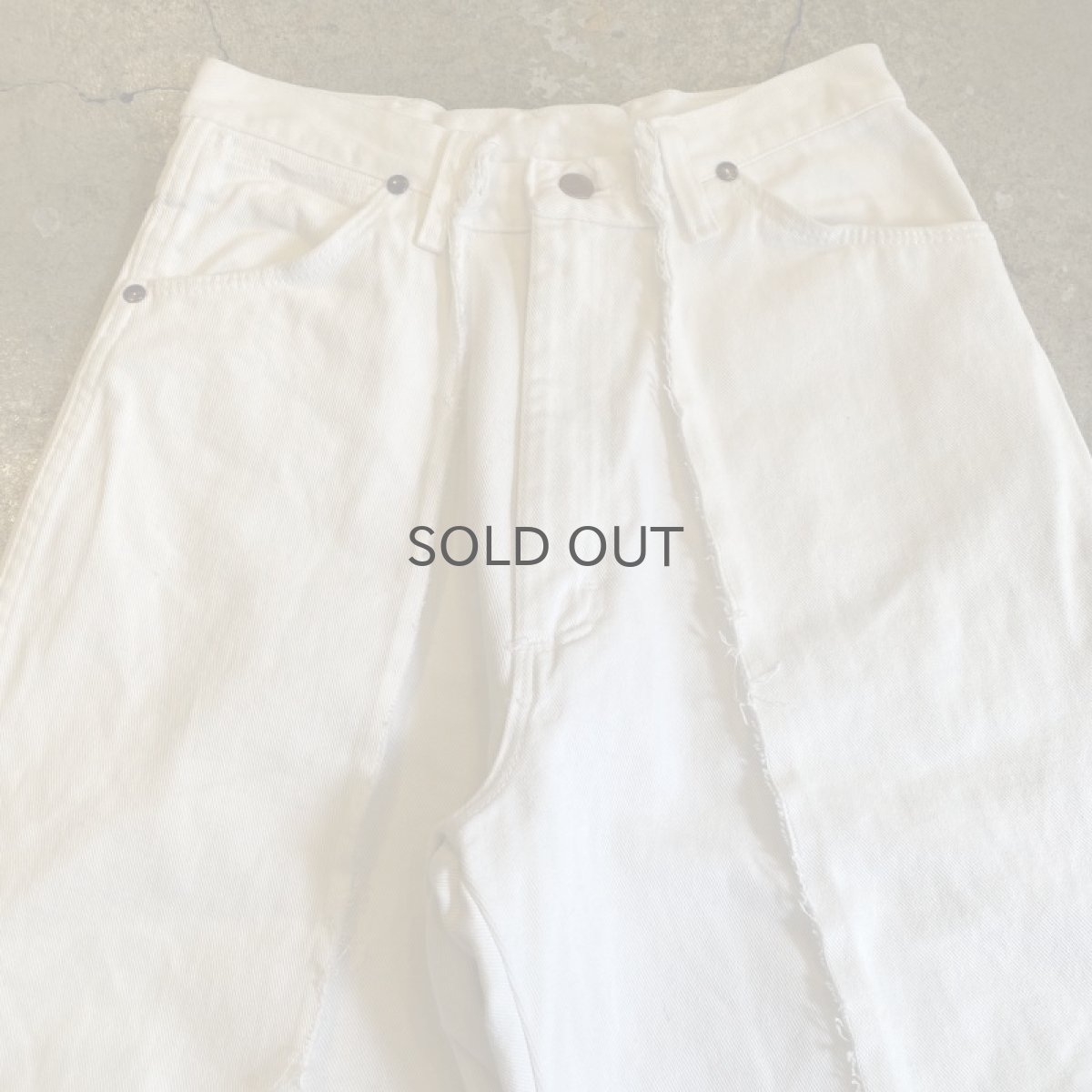 画像6: 【Wiz&Witch】 "TWINS" WIDE DENIM PANTS / W29 (6)