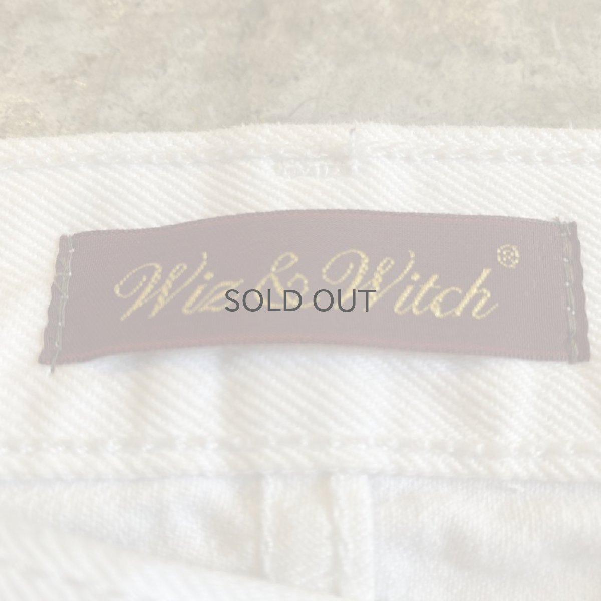 画像11: 【Wiz&Witch】 "TWINS" WIDE DENIM PANTS / W29 (11)