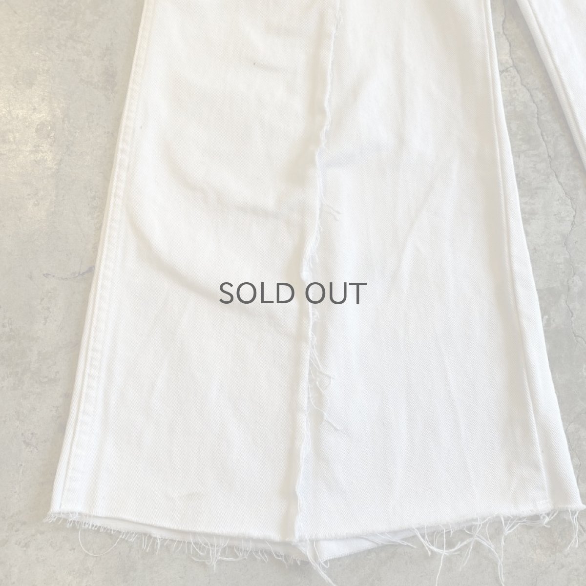 画像8: 【Wiz&Witch】 "TWINS" WIDE DENIM PANTS / W29 (8)