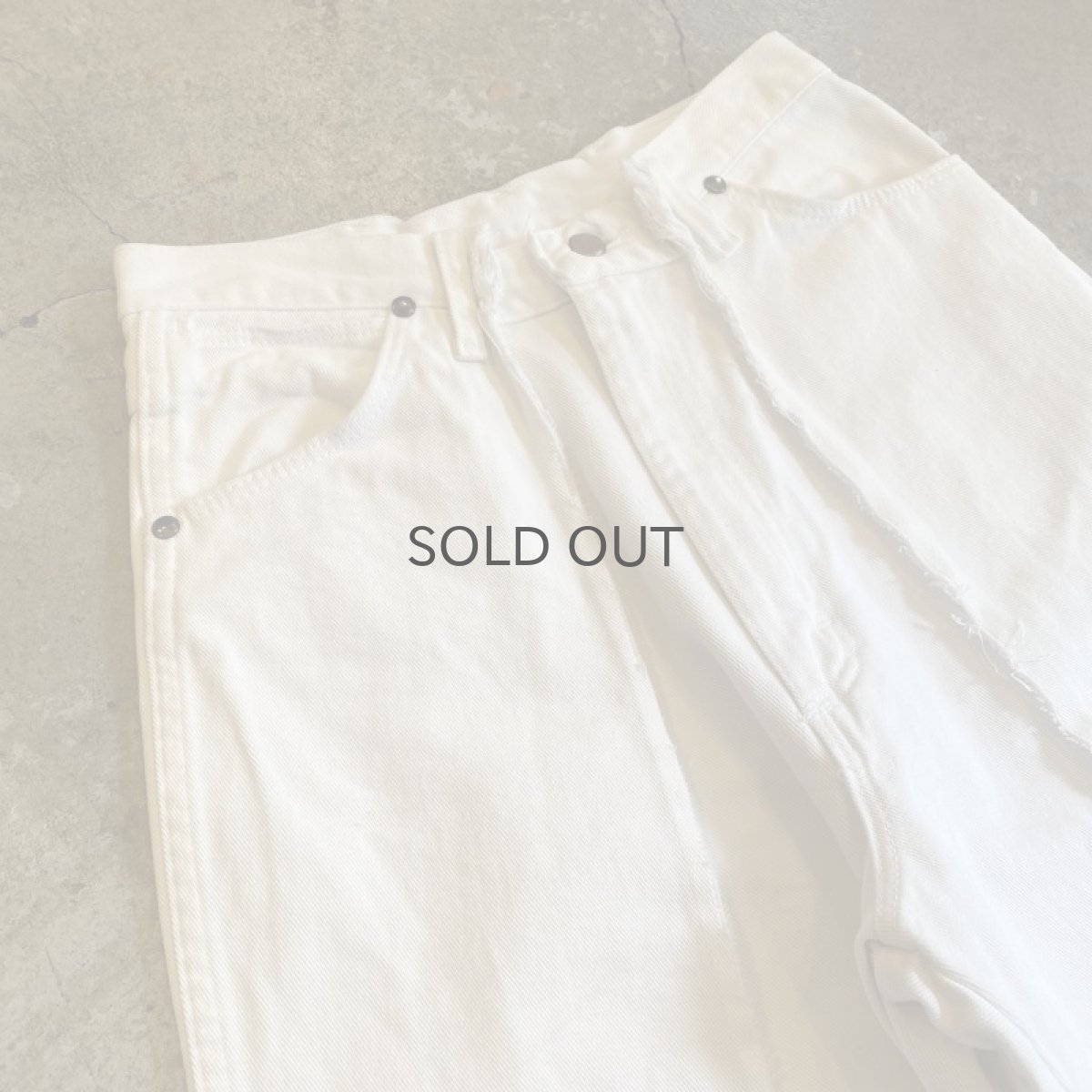 画像3: 【Wiz&Witch】 "TWINS" WIDE DENIM PANTS / W29 (3)