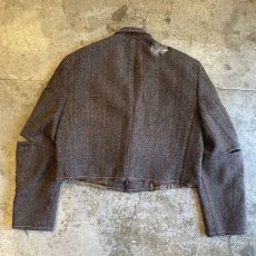 画像2: 【Wiz&Witch】"TRANSFORM" TWEED SHORT TAYLOR JACKET / OS (2)