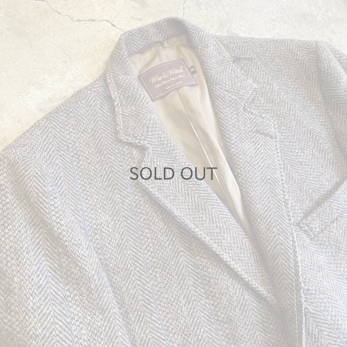 画像3: 【Wiz&Witch】"TRANSFORM" TWEED SHORT TAYLOR JACKET / OS (3)