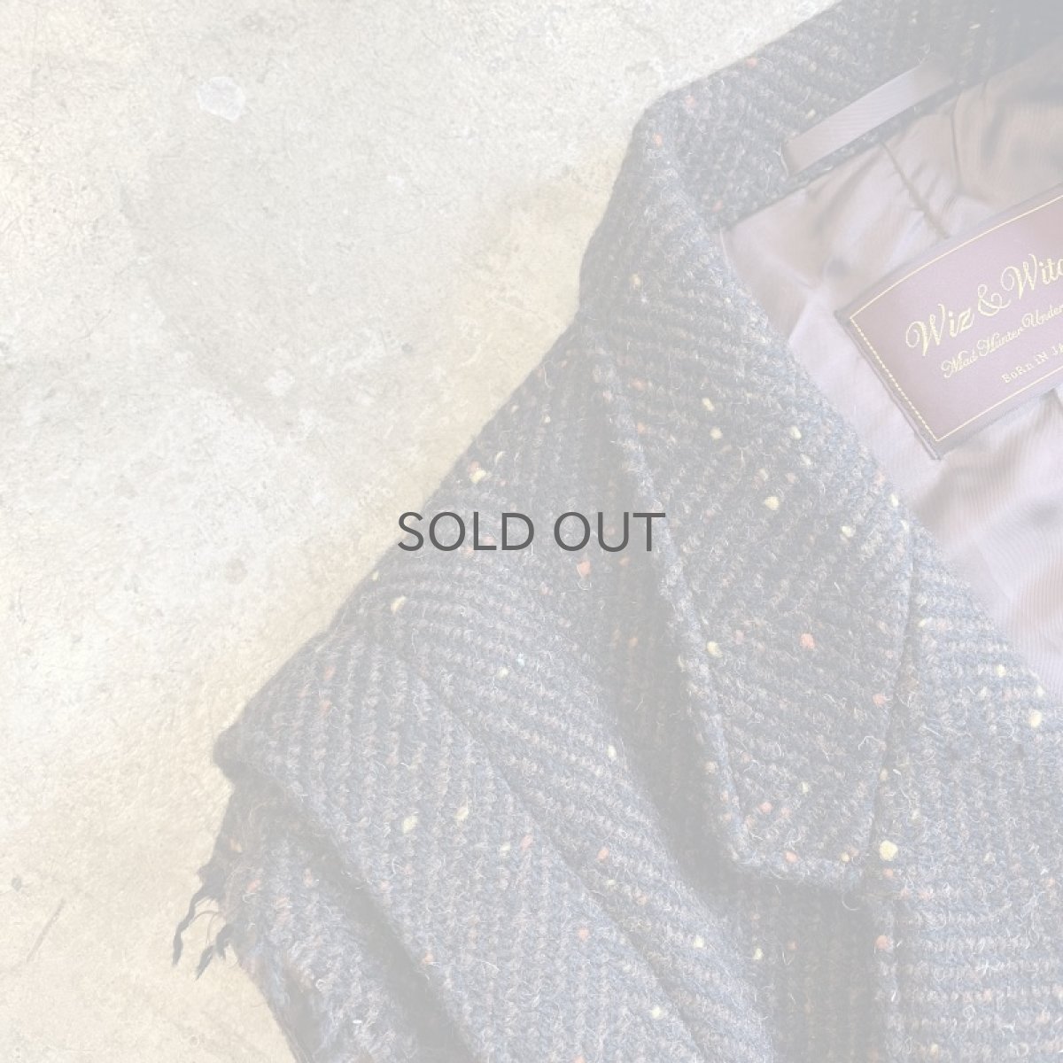 画像7: 【Wiz&Witch】WOOL TAYLOR VEST / OS (7)