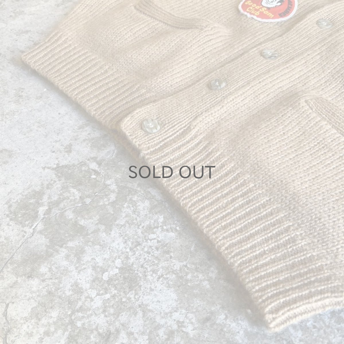 画像4: 【Wiz&Witch】OLD PATCH KNIT CARDIGAN / OS (4)