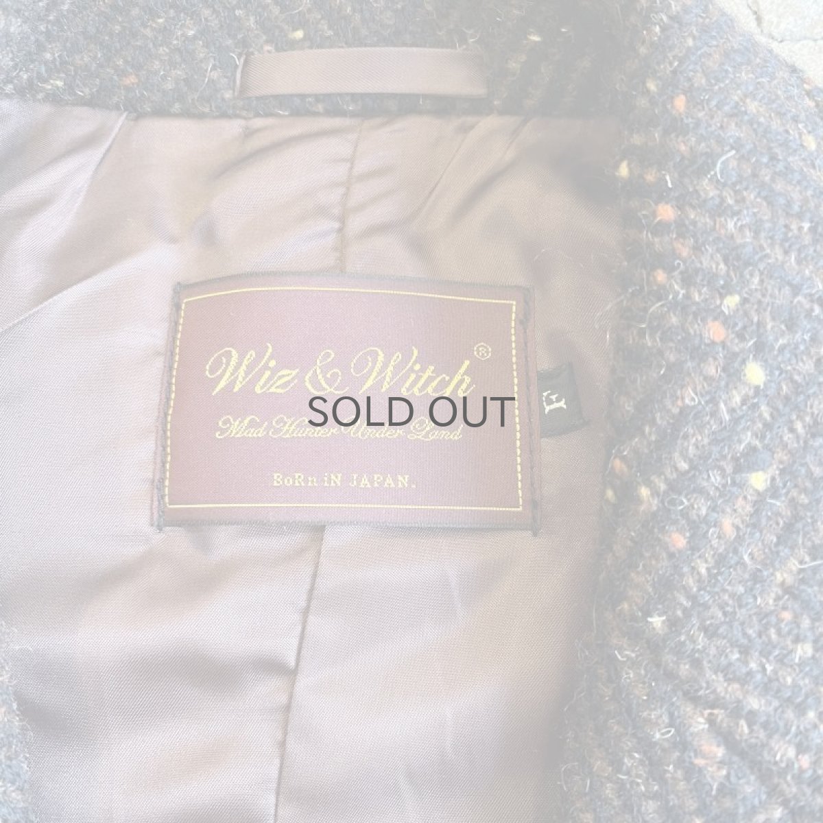 画像13: 【Wiz&Witch】WOOL TAYLOR VEST / OS (13)