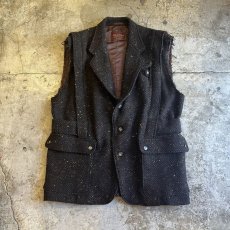 画像1: 【Wiz&Witch】WOOL TAYLOR VEST / OS (1)