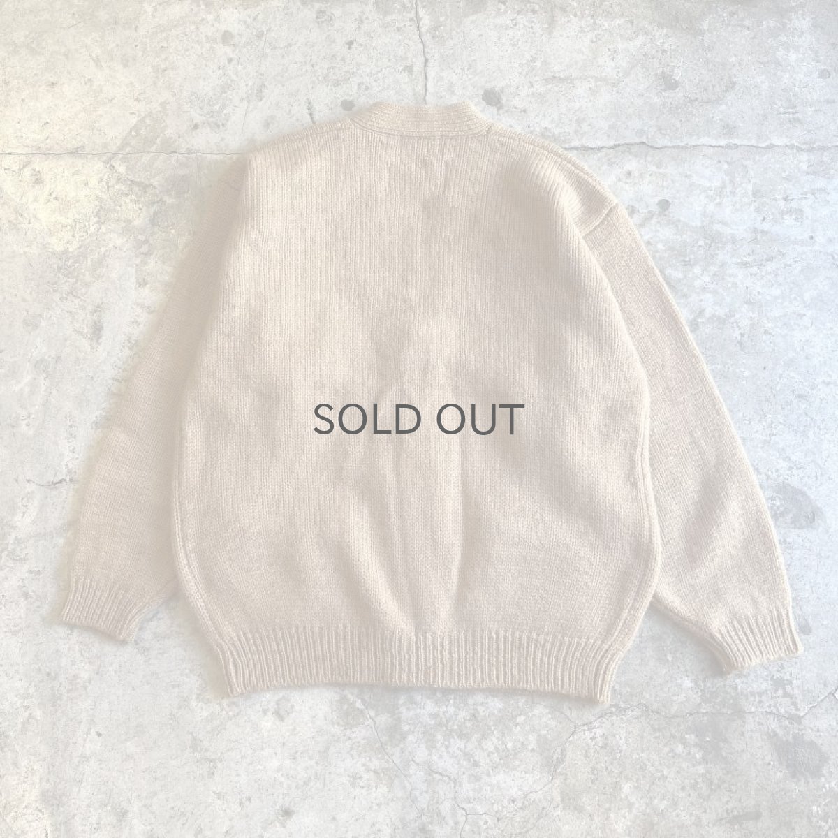 画像2: 【Wiz&Witch】OLD PATCH KNIT CARDIGAN / OS (2)