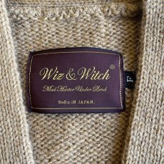 画像12: 【Wiz&Witch】OLD PATCH KNIT CARDIGAN / OS (12)