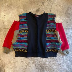 画像1: 【Wiz&Witch】"TRANSFORM" 3FACE DOLMAN SWEAT / OS (1)